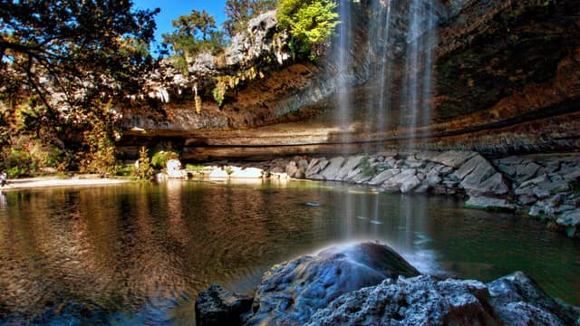 Hamilton Pool Preserve, a few miles from Dripping Springs
