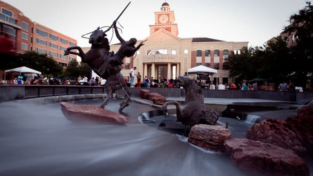 Sugar Land Town Square in Fort Bend County