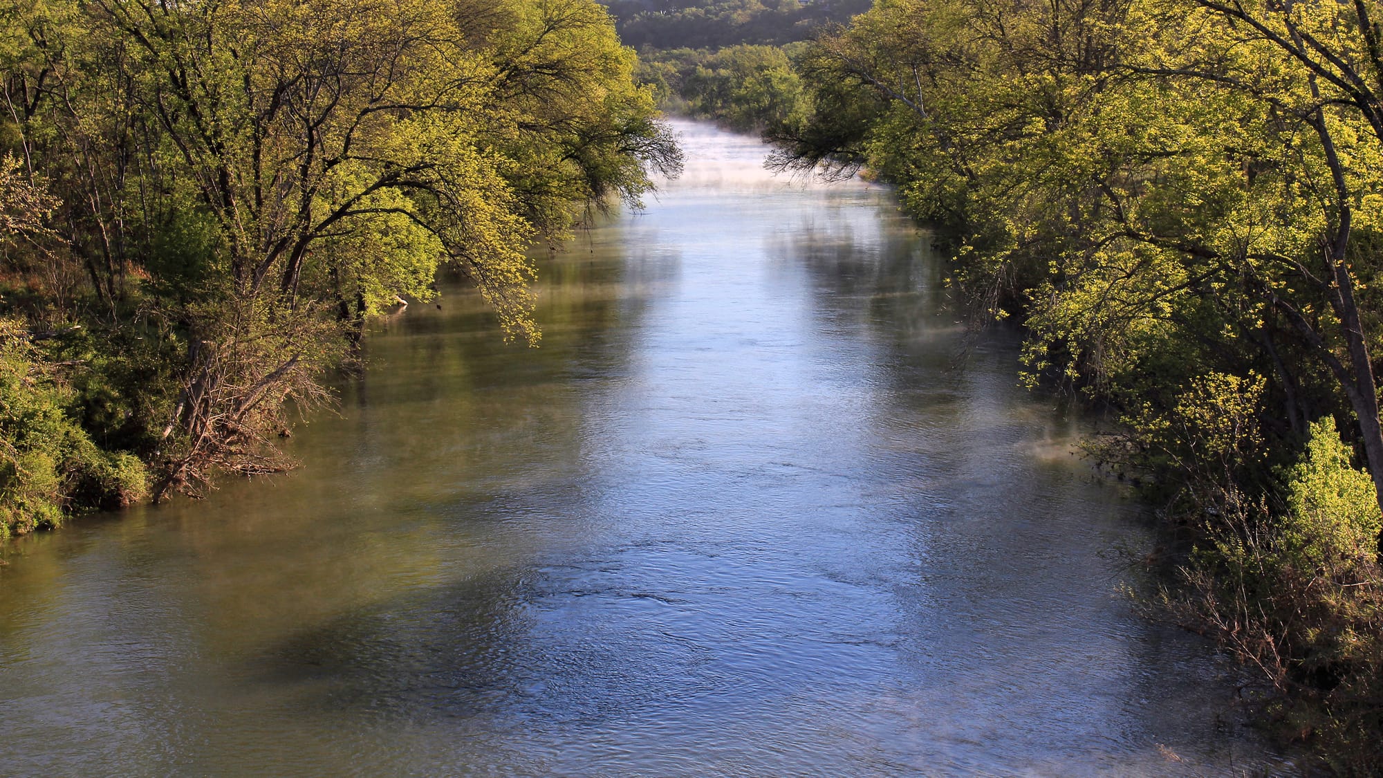 The San Gabriel River in Williamson County