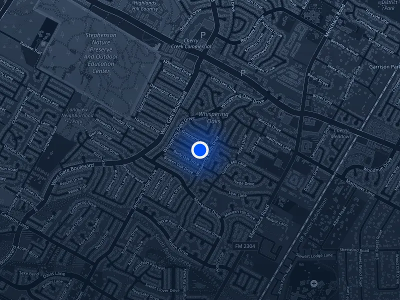 Map of 2506 Redleaf LN, Austin