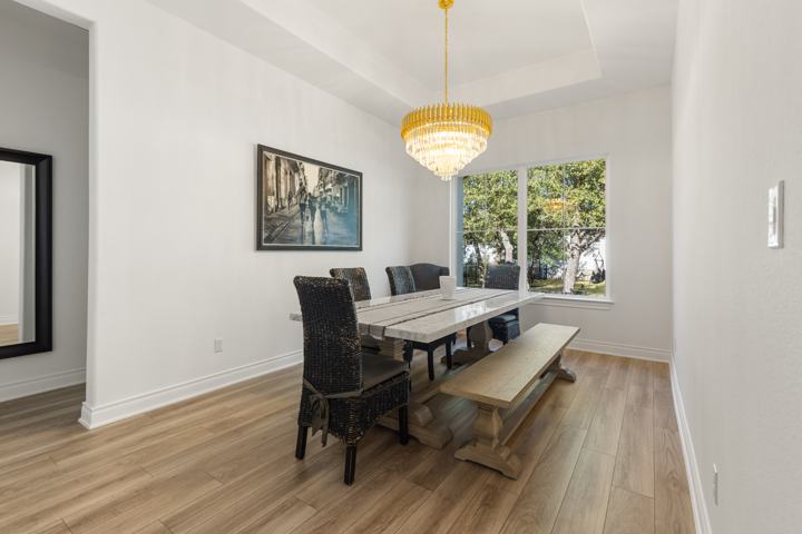 Dining room toward the windows